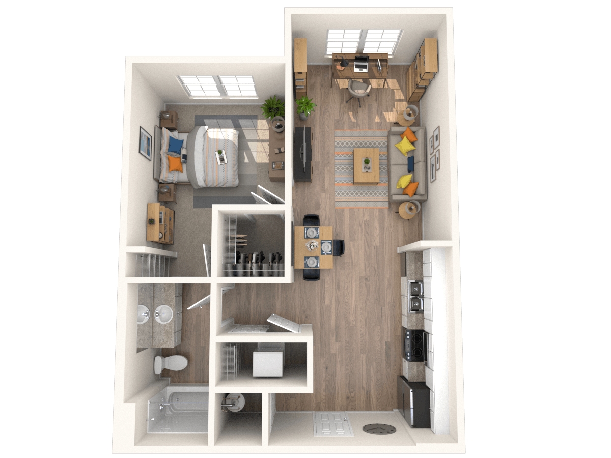 A1 ALT floor plan
